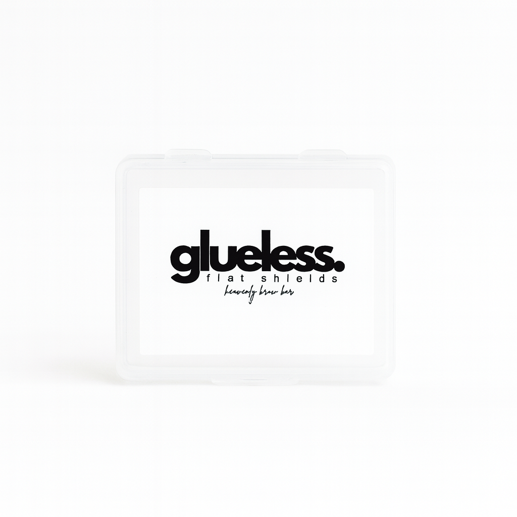 glueless flat shields